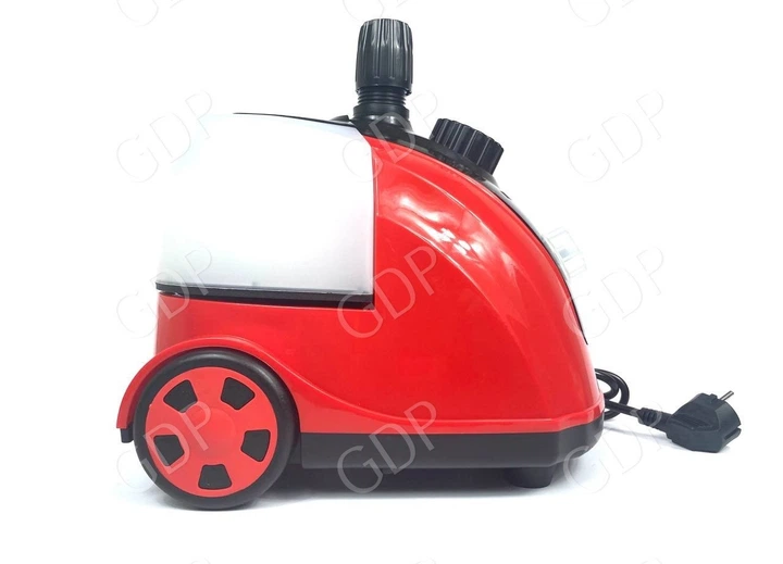 Відпарювач стаціонарний Clothes Steramer TK00088 вертикальний червоний - зображення 3