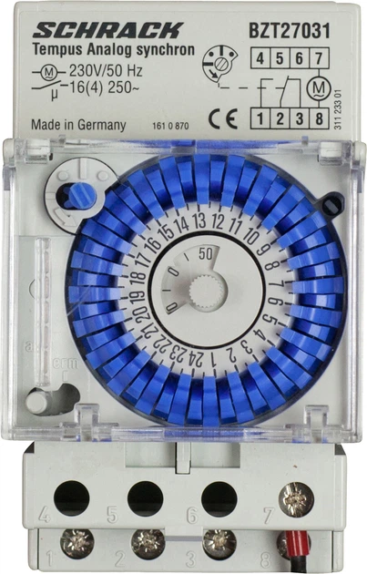 Таймер Schrack Technik 1НО 16A 240 В (BZT27031--) – фото, отзывы ...
