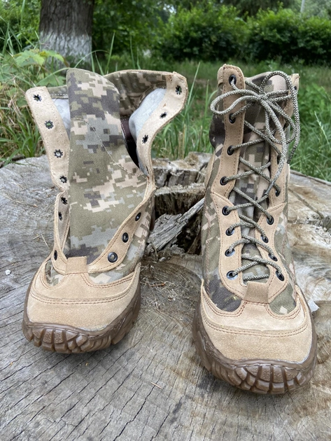 Кєди літні тактичні полегшені, взуття для військових KROK KТ2, 37 розмір, хакі, 02.37 - зображення 2