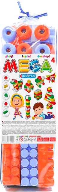 Конструктор Maximus Мега Майстер 4 54 елементи (5092) - зображення 1