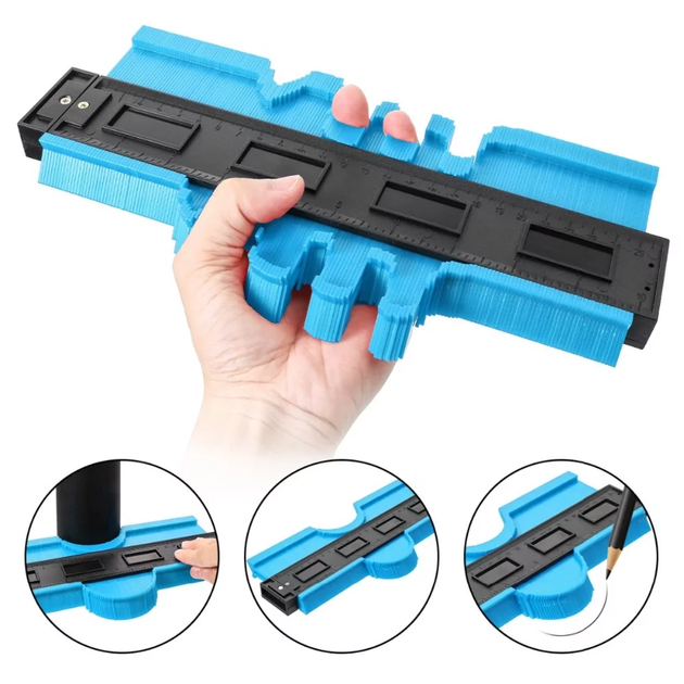 Измерительный инструмент, контурный манометр Wolfcraft Contour Gauge 250мм (5002071) - Фото 1 Измерительный инструмент, контурный манометр Wolfcraft Contour Gauge 250мм (5002071) - зображення 1