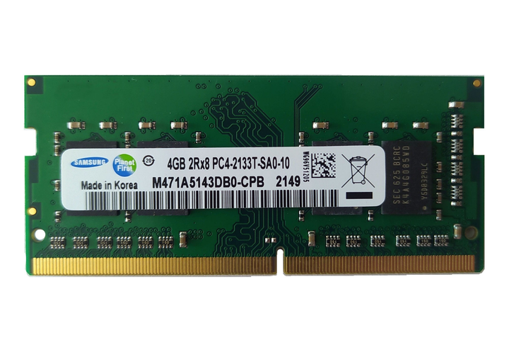 Память для ноутбуков Samsung 4 GB SO-DIMM DDR4 2133 MHz (M471A5143DB0 ...