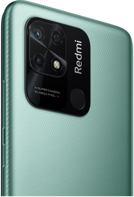 Смартфон Xiaomi Redmi 10C 4/128GB Dual Sim Green_EU_ - зображення 4