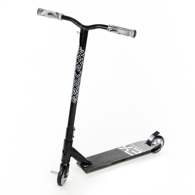 Самокат трюковый Explore Spade (HIC) Black ABEC-9 110 мм + пега – фото ...