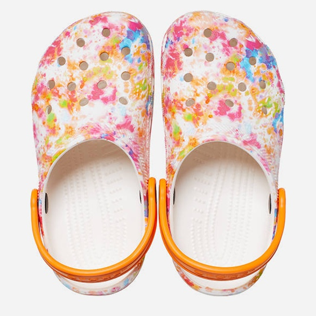 Crocs tie dye top kids