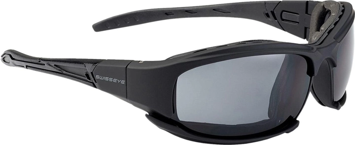 Балістичні окуляри Swiss Eye Guardian Чорні (23700649) - зображення 1