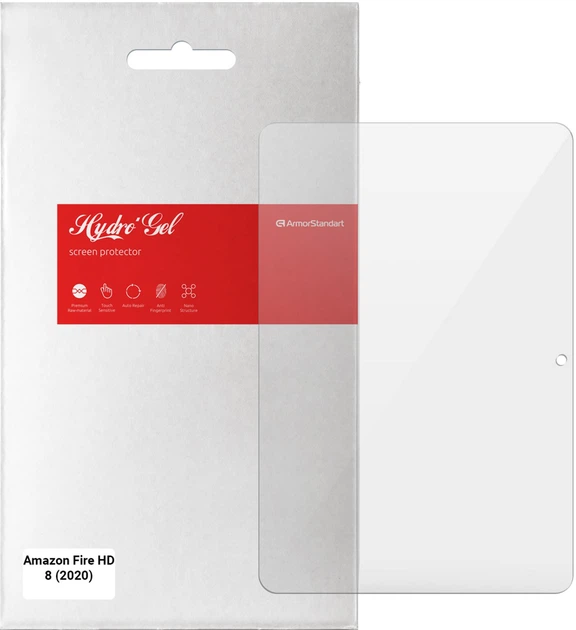Гидрогелевая пленка ArmorStandart для планшета Amazon Fire HD 8 (2020) (ARM62475) - Фото 1 Гидрогелевая пленка ArmorStandart для планшета Amazon Fire HD 8 (2020) (ARM62475) - изображение 1