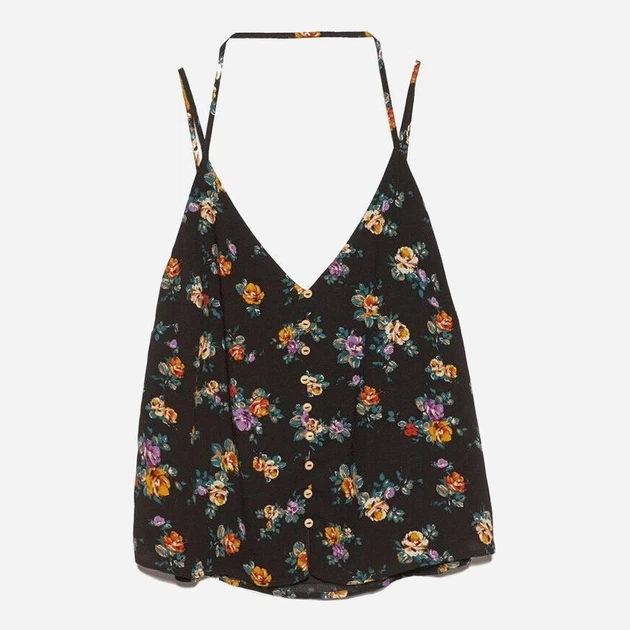Топ женский Stradivarius XAZ318044RWRO M Черный (8000006040187) - изображение 5