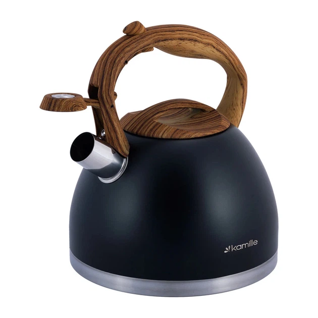 Чайник зі свистком Kamille KM-1087 2.7 л 4062360 - зображення 4