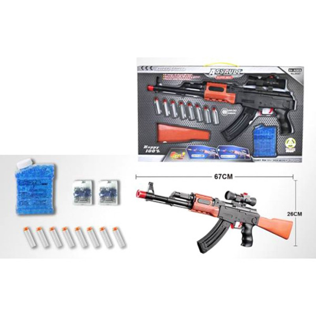 Автомат на арбизах, с мягкими пульками Star Toys Factor Co (AK47 ...