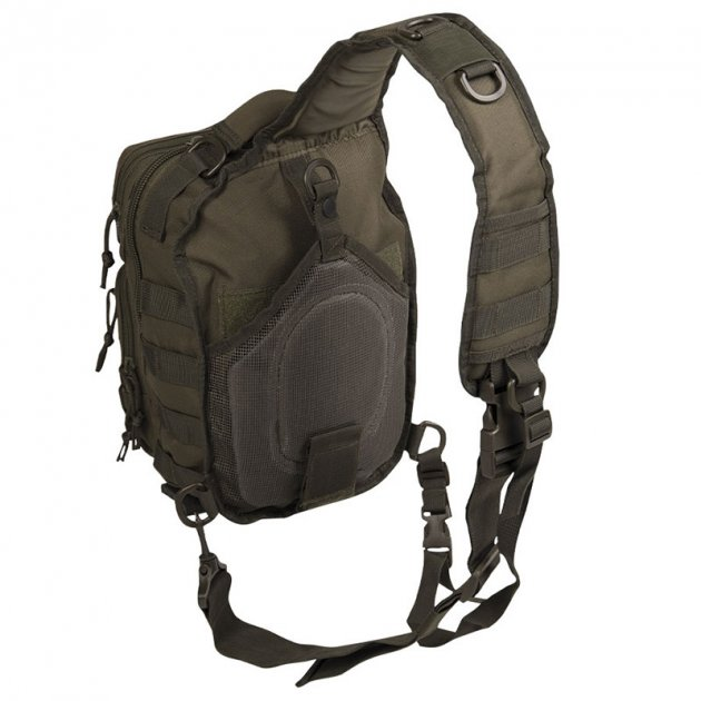 Тактичний Рюкзак Mil-Tec One Strap Assault 10 л 300 х 220 х 130 мм Зелений - зображення 2