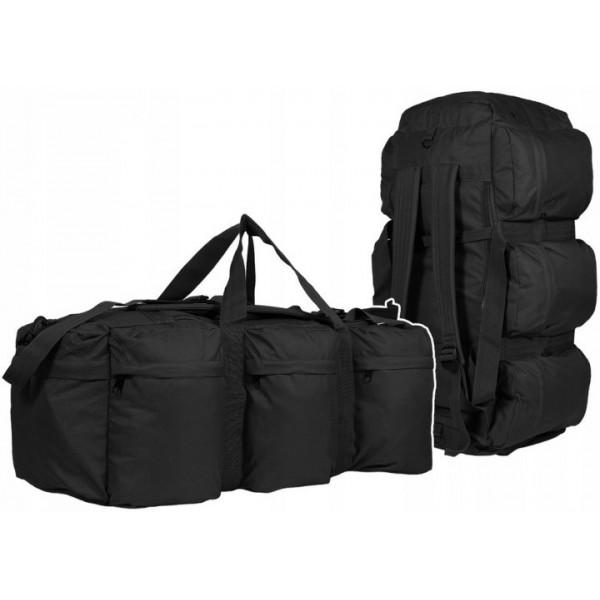 Тактический Рюкзак/Сумка 2в1 Mil-Tec Combat Duffle Bag Tap 98л Черный - изображение 1