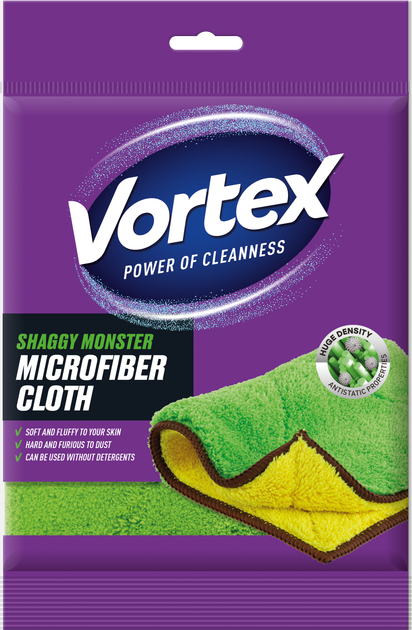 Упаковка серветок Vortex Shaggy Monster із мікрофібри 2 шт. (18300983) - Фото 2 Упаковка серветок Vortex Shaggy Monster із мікрофібри 2 шт. (18300983) - зображення 2