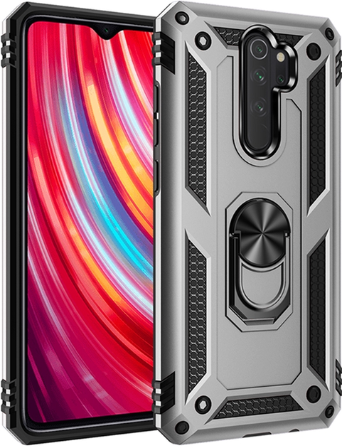 Панель BeCover Military для Xiaomi Redmi 9 Silver (BC_705131) - зображення 1