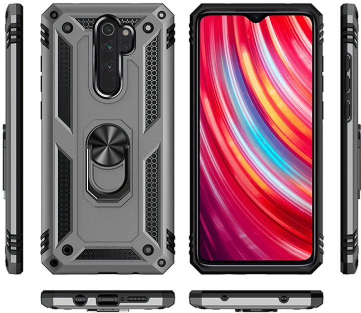 Панель BeCover Military для Xiaomi Redmi 9 Silver (BC_705131) - зображення 2