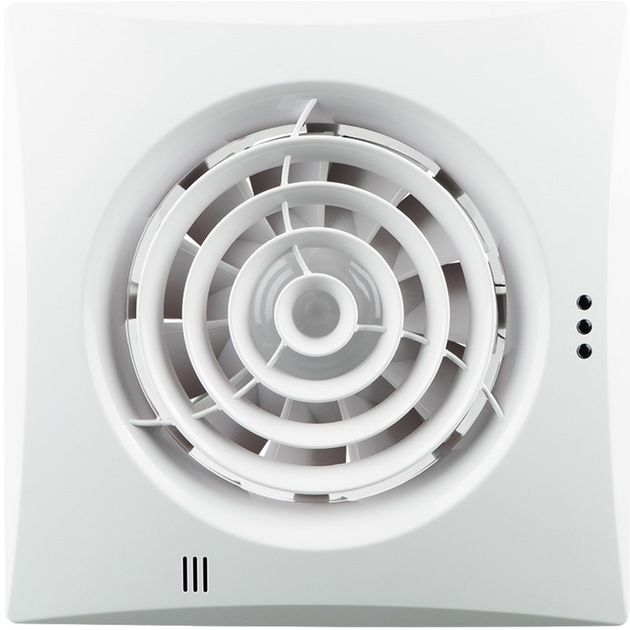 Вытяжной вентилятор VENTS Квайт 125 ТН белый – фото, отзывы ...