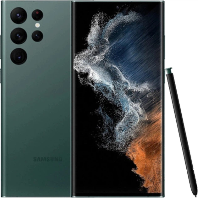 Смартфон Samsung Galaxy S22 Ultra 12/256GB Green (S908B/DS) Seller