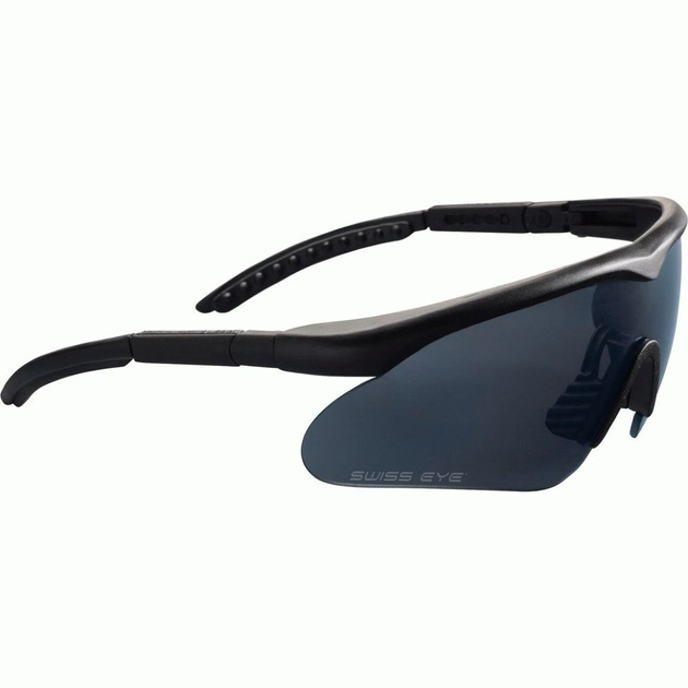 Очки баллистические Swiss Eye Raptor 3 комплекта сменных линз черный (10161) - изображение 1