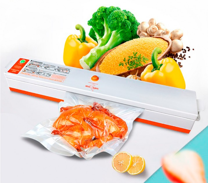 Вакуумний пакувальник для тривалого зберігання Вакууматор Freshpack Pro ...