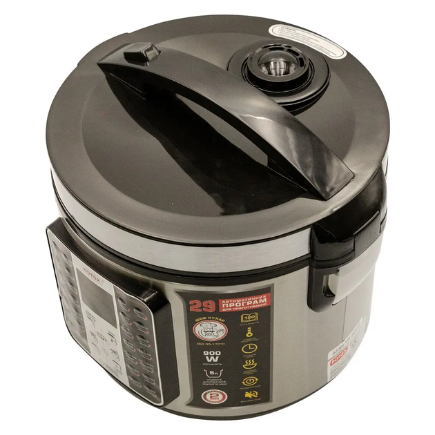 Мультиварка рисоварка ROTEX RMC401-B Smart Cooking - зображення 6