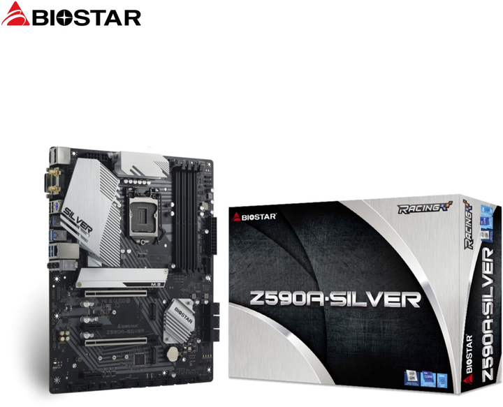 Материнская плата Biostar Z590A-Silver (s1200, Intel Z590, PCI-Ex16) - изображение 5