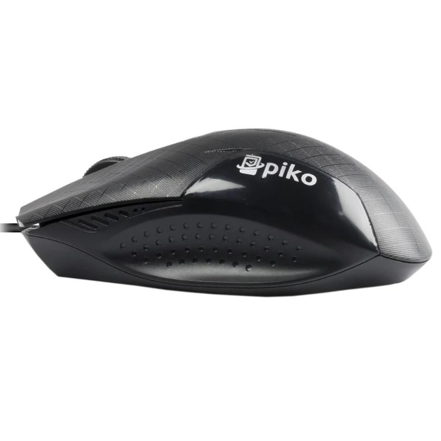 Mouse Piko MS-017 Wired USB Black - изображение 1