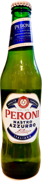 Упаковка пива Peroni Nastro Azzurro світле фільтроване 5.1% 0.33 л х 24 шт (8008440122001_8008440222008) - Фото 2 Упаковка пива Peroni Nastro Azzurro світле фільтроване 5.1% 0.33 л х 24 шт (8008440122001_8008440222008) - зображення 2