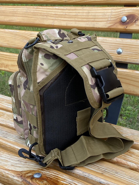Тактичний рюкзак сумка Tactic Backpack 10л 28х10х20 см (Камуфляж) - зображення 2