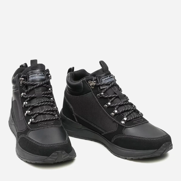 Чоловічі черевики Sprandi GEAR 40 25 см Чорні (5903698771441) - зображення 3