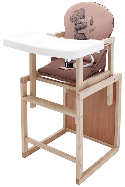 Стульчик-трансформер Babyroom Винни-230 eko капучино / шоколад (мишка и звезда) - Фото 2 Стульчик-трансформер Babyroom Винни-230 eko капучино / шоколад (мишка и звезда) - изображение 2