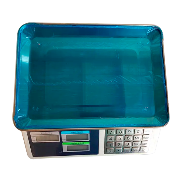 Ваги торговельні електронні з лічильником ціни ACS KitchenTech KT218 50кг 6V (метал) - Фото 3 Ваги торговельні електронні з лічильником ціни ACS KitchenTech KT218 50кг 6V (метал) - изображение 3