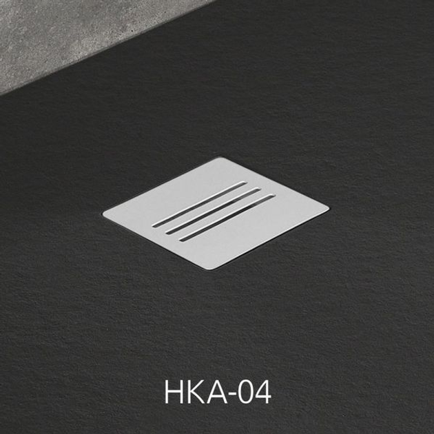Душовий піддон RADAWAY Kyntos F 140x80 колір чорний HKF14080-54 - зображення 7