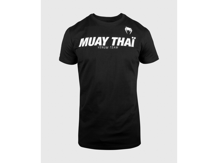 Футболка VENUM Muay Thai VT M чёрный/белый (5252) – Брендовая одежда ...