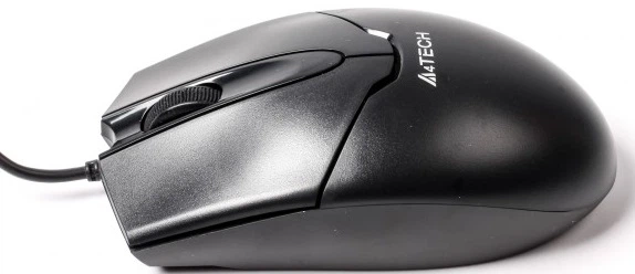Миша A4Tech OP-550NU Black USB V-Track - Фото 4 Миша A4Tech OP-550NU Black USB V-Track - зображення 4