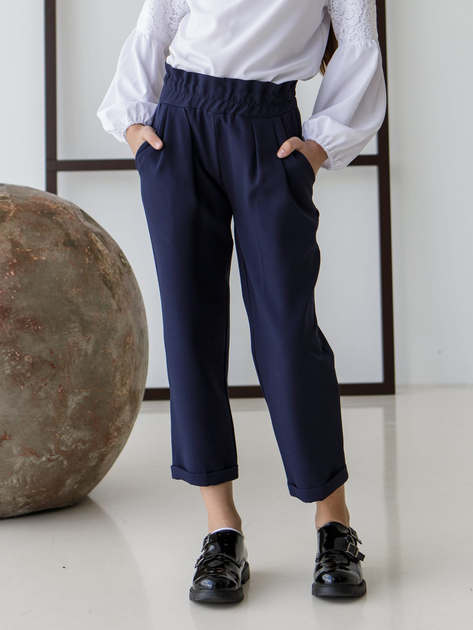 Детские брюки для девочки Tair kids 866,1БР 122 см Синие (2100007890043 ...