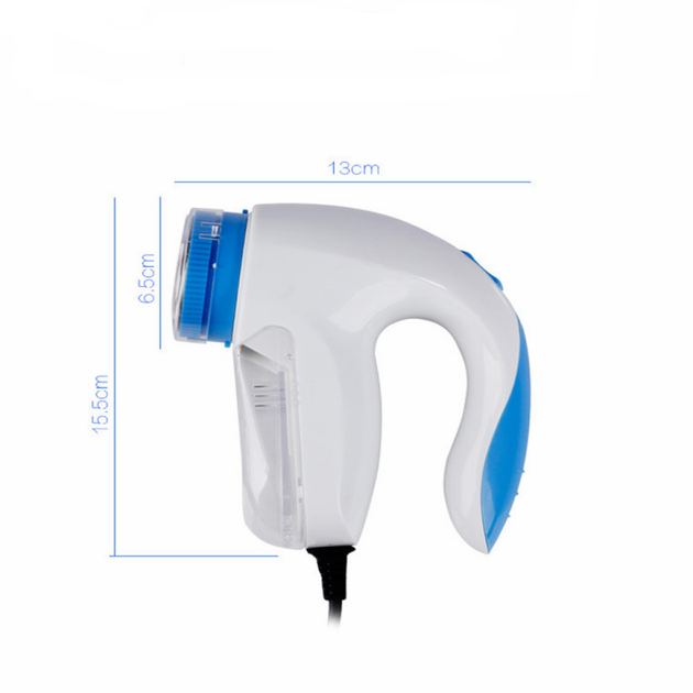 Машинка для катишків General Electric Lint Remover 220 В з контейнером 100 мл Біло-блакитний - Фото 4 Машинка для катишків General Electric Lint Remover 220 В з контейнером 100 мл Біло-блакитний - зображення 4