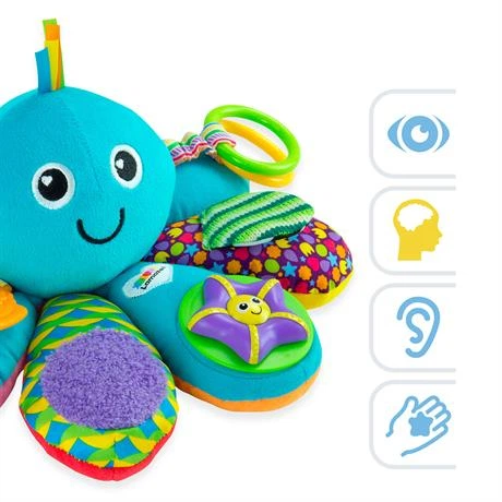 М'яка іграшка Lamaze Восьминіг із прорізувачем (796714272061) - зображення 3