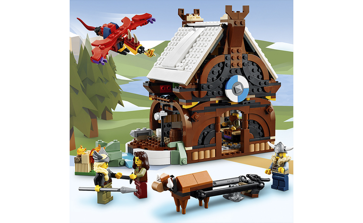 Конструктор LEGO Корабель вікінгів і Мідгардський змій 1192