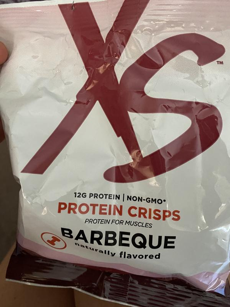 Спортивные протеиновые чипсы Amway XS Protein Crisps 12 пакетов по 42 г Барбекю - изображение 5