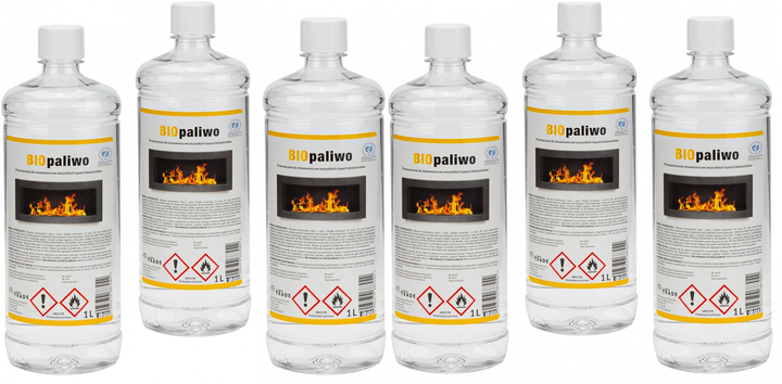 Комплект биотоплива для биокамина Fire Comfort без запаха (6 литров ...