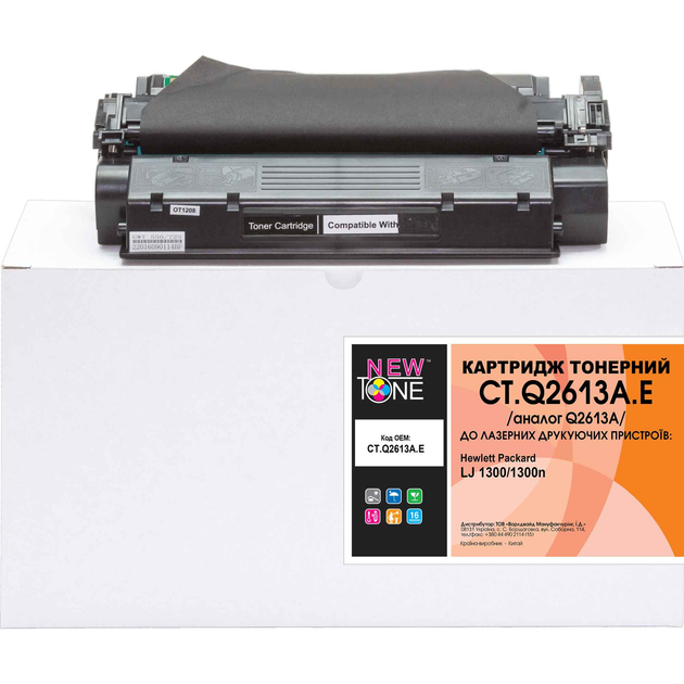 Картридж для HP LaserJet 1300, 1300n NewTone 13A Black CT.Q2613A.E ...