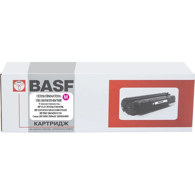 Картридж для HP Color LaserJet CP1215 BASF 126A Magenta BASF-KT-CE323A-U - зображення 4