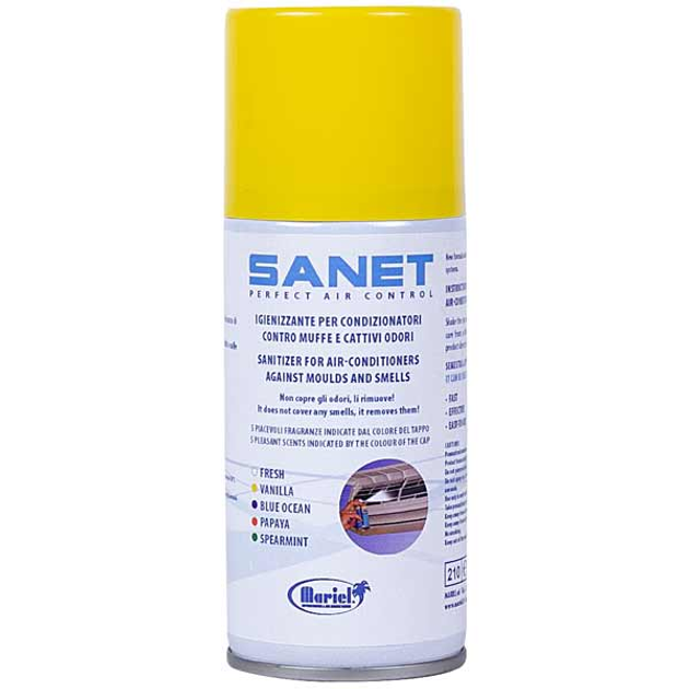 Средство 150ml VANILLA SANET для дезинфекции кондиционеров – фото ...