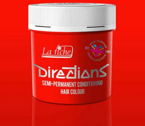 Краска оттеночная для волос La Riche Directions Hair Color Neon Red 88 мл (5034843001882) - Фото 2 Краска оттеночная для волос La Riche Directions Hair Color Neon Red 88 мл (5034843001882) - изображение 2