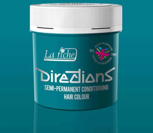 Краска оттеночная для волос La Riche Directions Hair Color Turquoise 88 мл (5034843001189) - Фото 2 Краска оттеночная для волос La Riche Directions Hair Color Turquoise 88 мл (5034843001189) - изображение 2