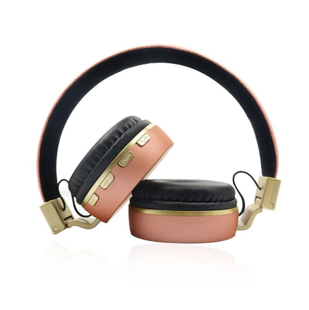 Беспроводные Bluetooth наушники Wireless HEADSET V684 Brown (BS2772 ...