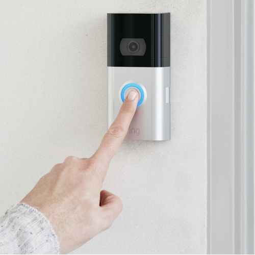 Умный дверной звонок Ring Video Doorbell 3 Satin Nicke - изображение 2