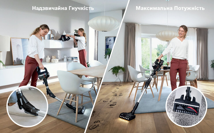 Акумуляторний пилосос Bosch Unlimited 7 BCS712XXL з двома акумуляторами - зображення 5