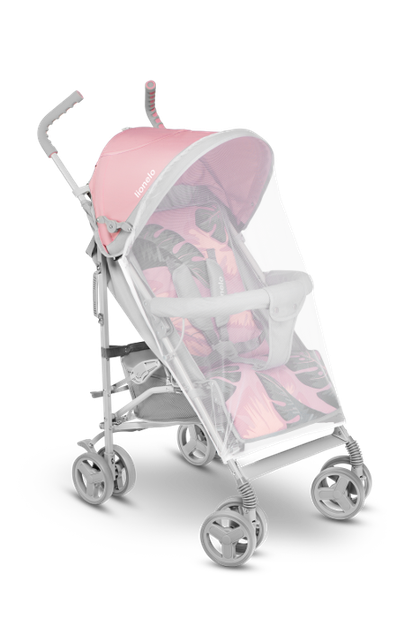 Прогулочная коляска Lionelo ELIA TROPICAL PINK - изображение 3
