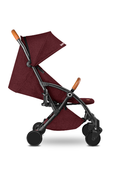 Прогулянкова коляска Lionelo JULIE BLACK/BURGUNDY - Фото 6 Прогулянкова коляска Lionelo JULIE BLACK/BURGUNDY - зображення 6